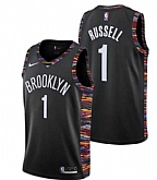 Brooklyn Nets 1 D'Angelo Russell Black 2018 19 City Edition Nike Swingman Jersey Dzhi,baseball caps,new era cap wholesale,wholesale hats